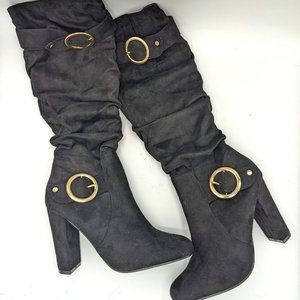 Forever Women's Luciana-30 Faux Suede Boot NWOB